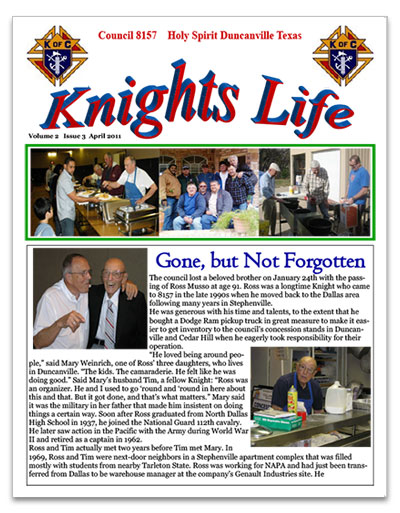 Newsletter 1 Qtr 2011