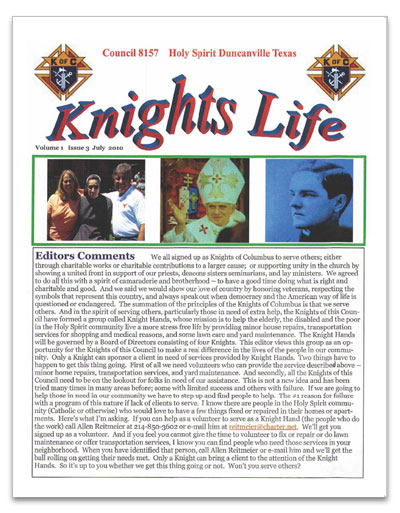 Newsletter 2 Qtr 2010