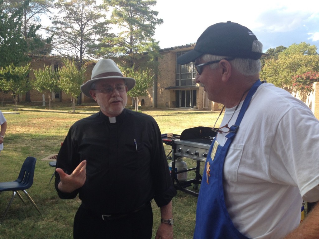 Rev. James Swift, C.M. and Dan Murphy