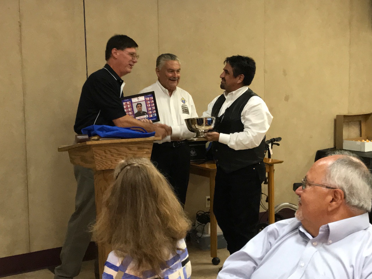 Awards/installation. Jorge Ruiz Knight of the Year 2017
