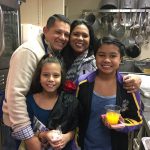 Elvis and Thelma Fajardo and daughters