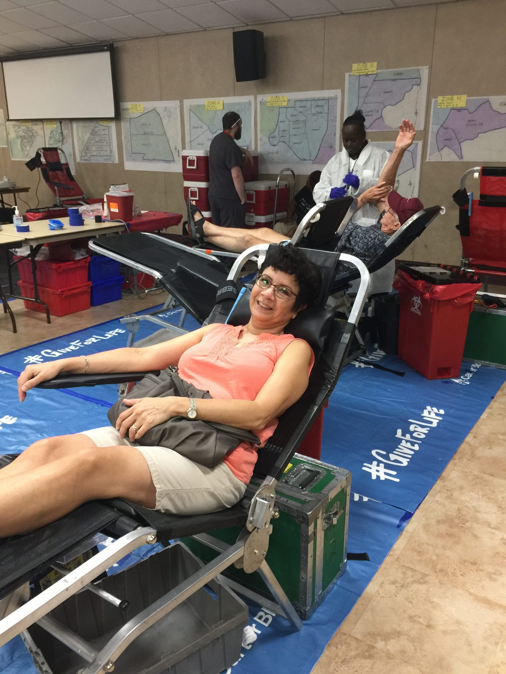 Bonnie Espree blood drive 2018-08