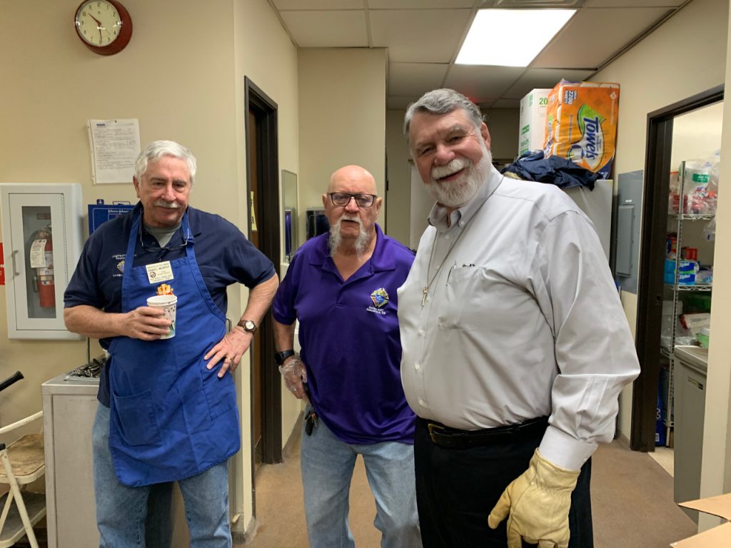 Dan Murphy, James Smith, Deacon Al Evans