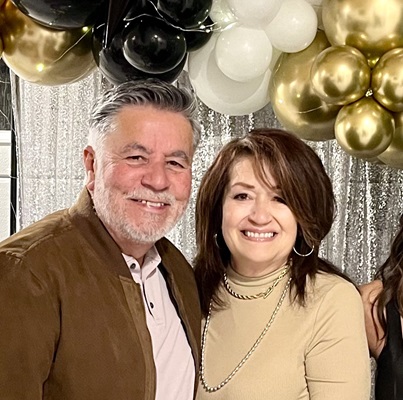 Jesse Radillo and Theresa